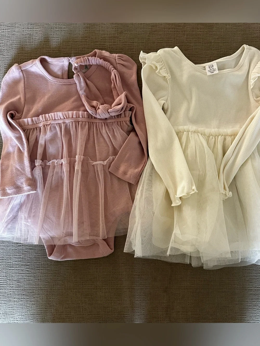 Baby gap tulle stretchy girls toddler dress bundle